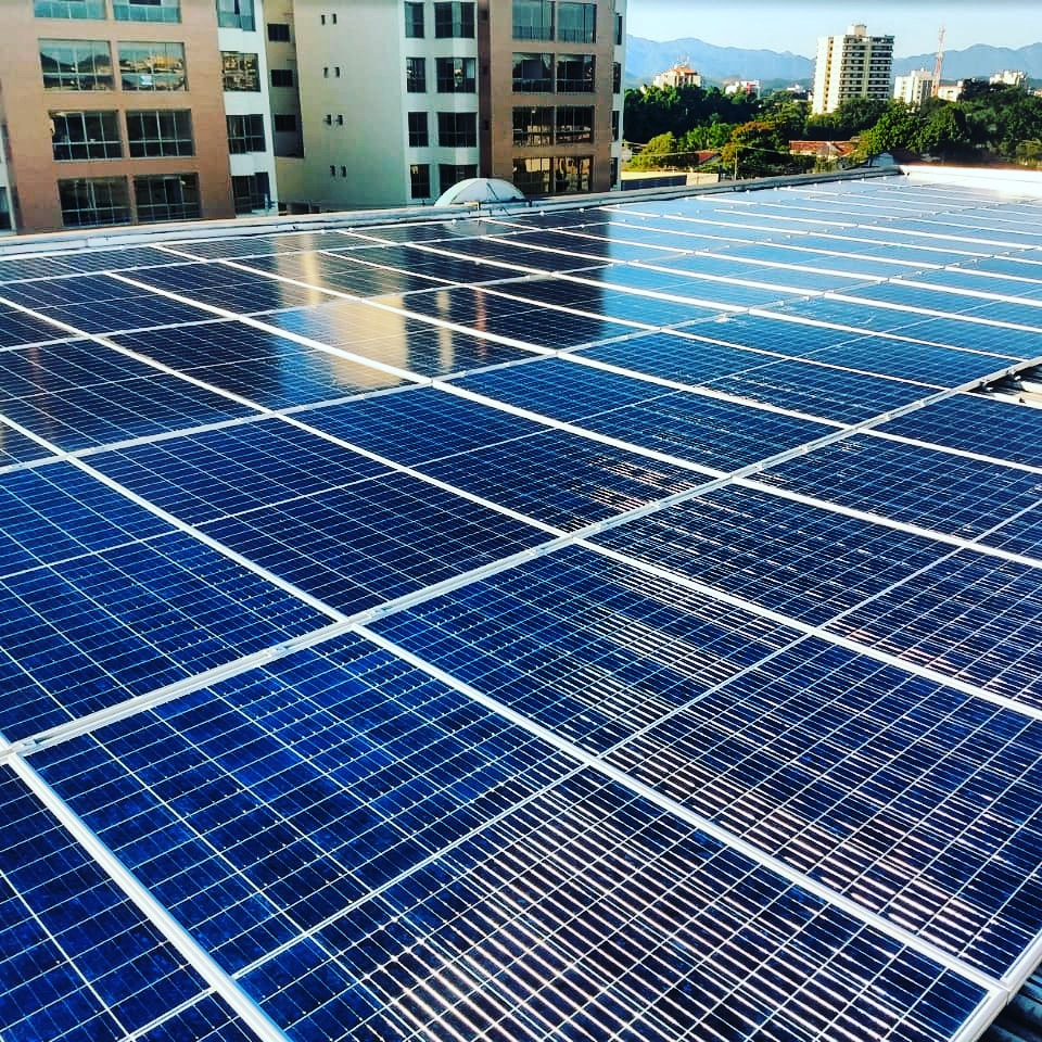 Instalação de painel solar